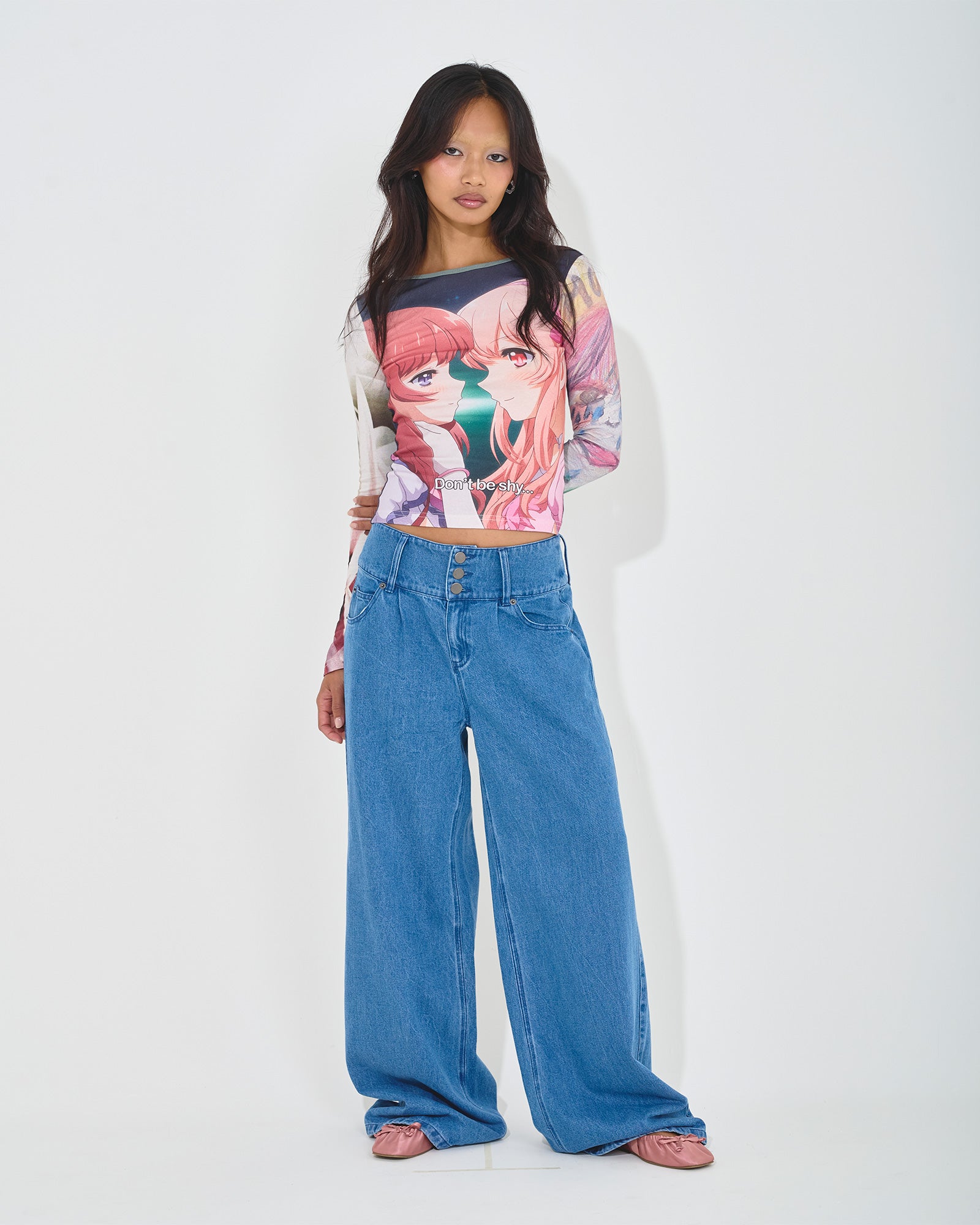 Don't Be Shy Long Sleeve Top